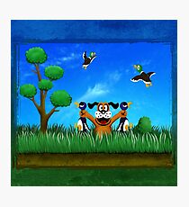 Duck Hunt! Photographic Print