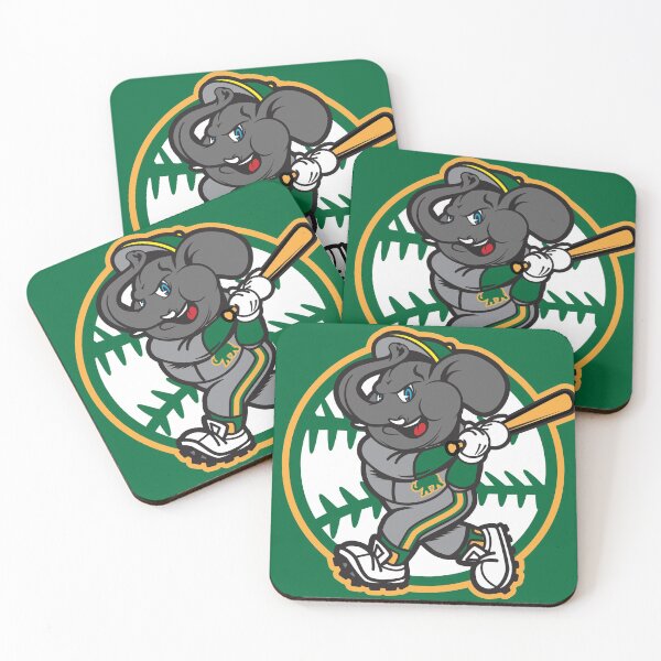 Item preview, Oakland A's Elephant Baseball designed and sold by OrganicGraphic.