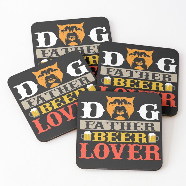 Item preview, dog father beer lover designed and sold by caphatshirt.