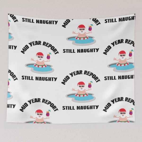 Item preview, Mid Year Still Naughty, On The Naughty List designed and sold by SportyDogShop.