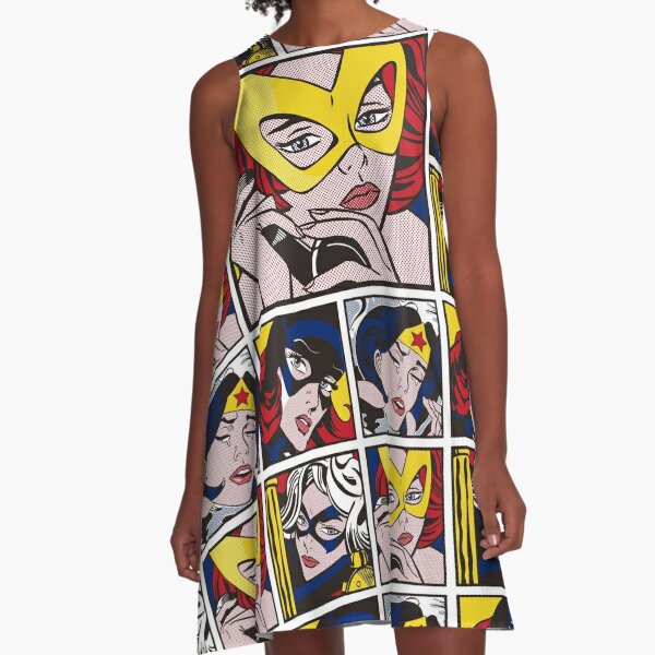 Roy Lichtenstein Dresses Redbubble