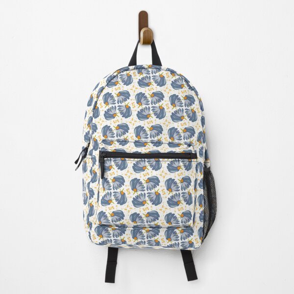 Item preview, Painted Yellow and Blue Swirl Spiral Floral Feminine Geometric Pattern designed and sold by cozycaroline.