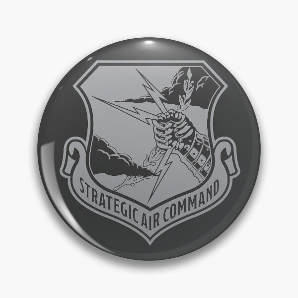 Item preview, Strategic Air Command Emblem Single Color Light Gray designed and sold by ReaperShoppe.