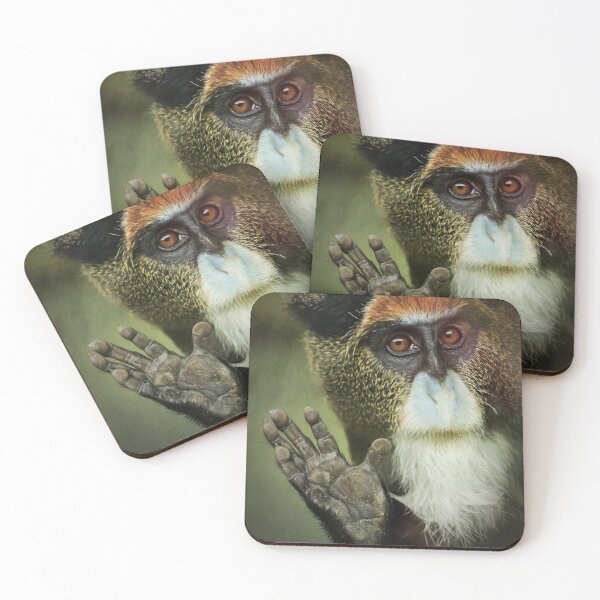 Item preview, De Brazza's Monkey designed and sold by Conservation Art Emporium.
