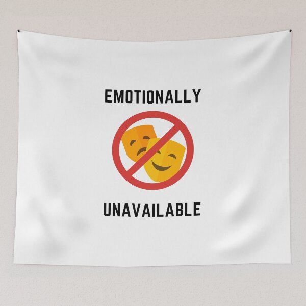 Item preview, Emotionally unavailable  designed and sold by RK-Artist.