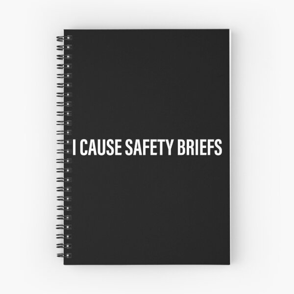 Item preview, I cause safety briefs designed and sold by MotivatedMode.
