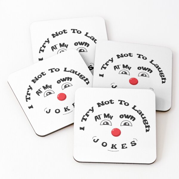 Item preview, I Try Not To Laugh At My Own Jokes designed and sold by Aymanerachif.