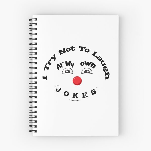 Item preview, I Try Not To Laugh At My Own Jokes designed and sold by Aymanerachif.