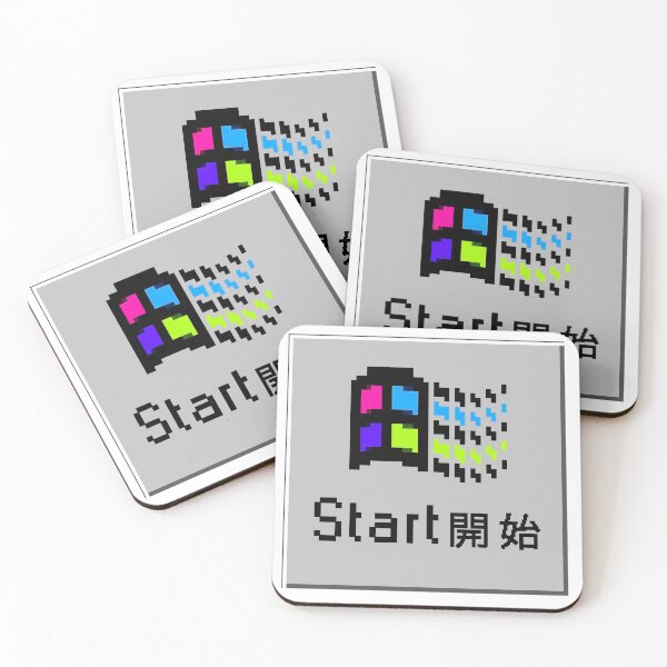 Item preview, Vaporwave Start Button Design designed and sold by abandonware.
