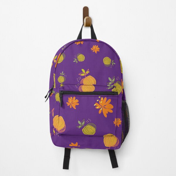 Item preview, Pumpkins at Fall Season. Autumn Leaves Detail Pattern. designed and sold by LotusBlanc.