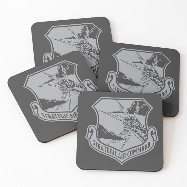 Item preview, Strategic Air Command Emblem Single Color Light Gray designed and sold by ReaperShoppe.