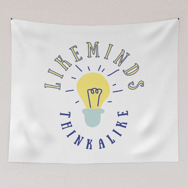 Item preview,  Like Minds Think Alike designed and sold by bahicharafe.