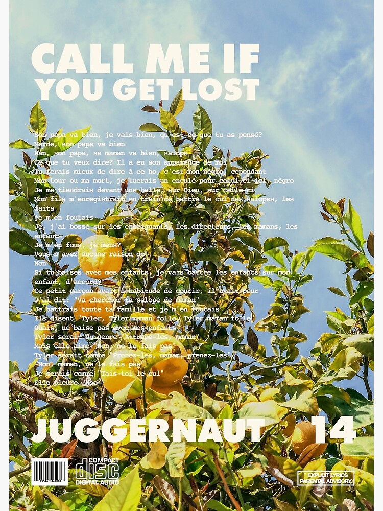 Tyler, The Creator CMIYGL Juggernaut Premium Matte Vertical Poster