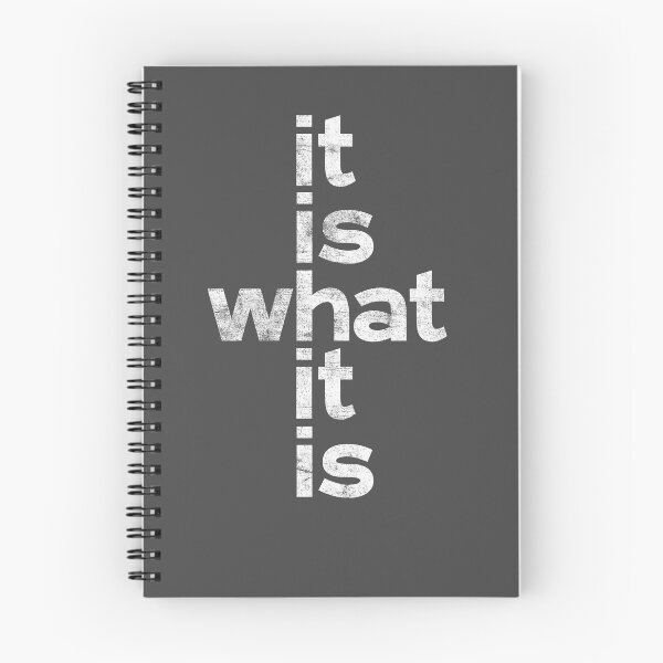 Item preview, It Is What It Is quote designed and sold by FontGraphics.