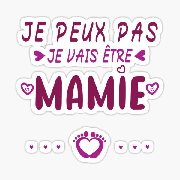 Annonce Grossesse Stickers Redbubble