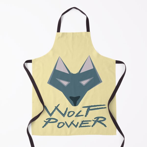 Item preview, Wolf power mascot logo designed and sold by easydesignAA.