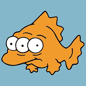 Aperçu de l'œuvre Blinky | Thème Les Simpson | @HeckinFarOut de Two Otters Co