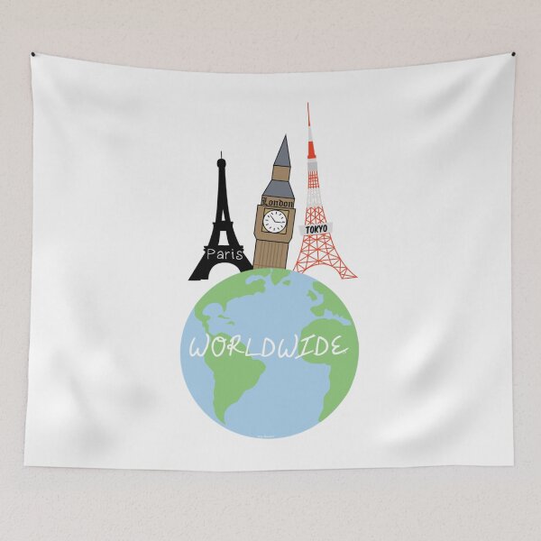 Item preview, Worldwide BTR designed and sold by CanvasRaja.