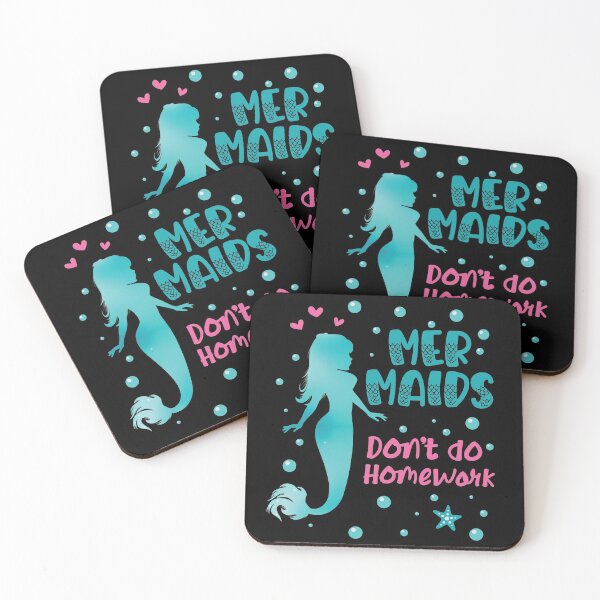 Item preview, Mermaids do not do homework IV designed and sold by Kidzz.