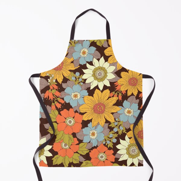 Item preview, Vintage 70s Floral Prints designed and sold by meggydesigns.