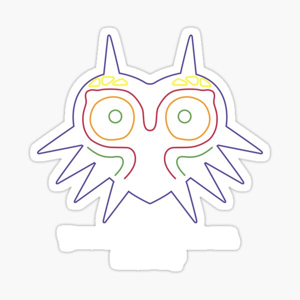 Legend of Zelda Majora's Mask Sticker - Hype Graphics