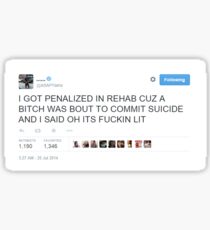 ASAP YAMS TWEETS Sticker