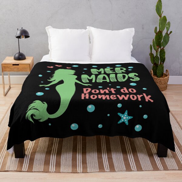 Item preview, Mermaids do not do homework V designed and sold by Kidzz.