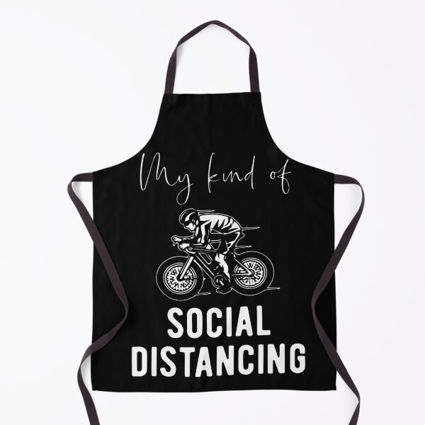 Item preview, FUNNY bike ride GIFT MY KIND OF SOCIAL DISTANCING GIFT designed and sold by KiraSpace.