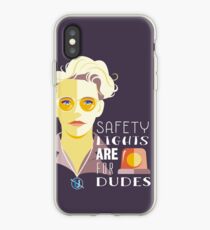 Safety Lights are for Dudes iPhone Case