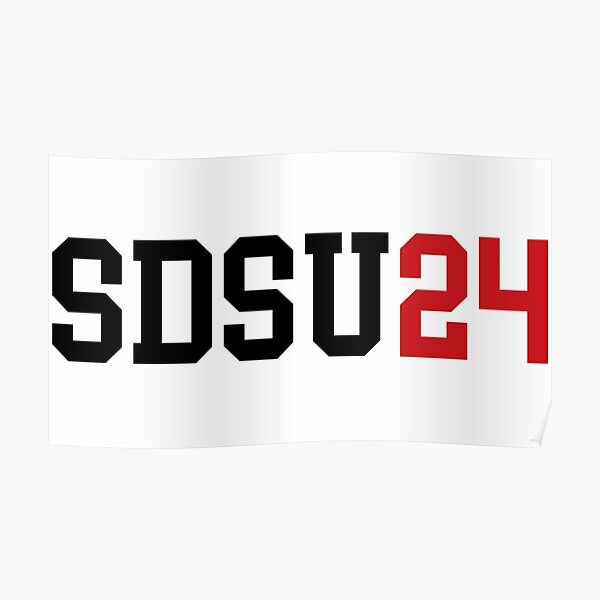 "sdsu class of 2024" Poster for Sale by scollegestuff Redbubble