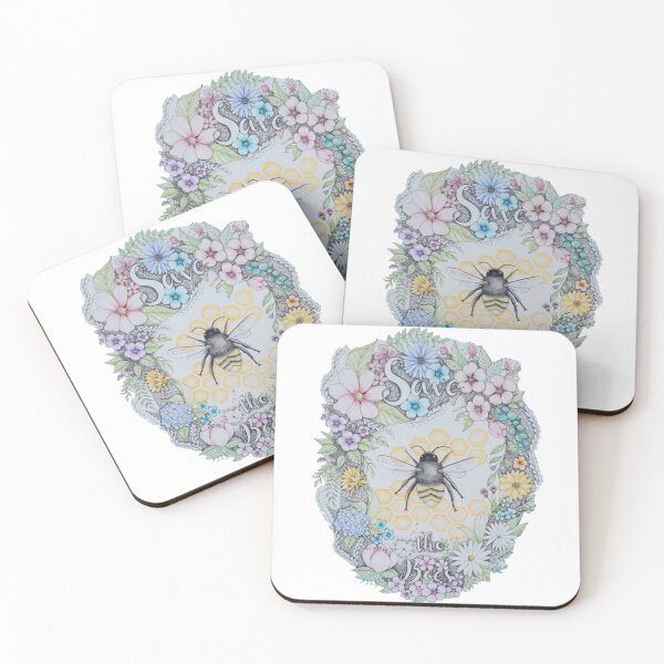 Item preview, Save The Bees designed and sold by Nathalie Fortier.