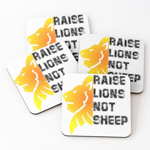 Item preview, Raise Lions Not Sheep T-Shirt designed and sold by Uday24.
