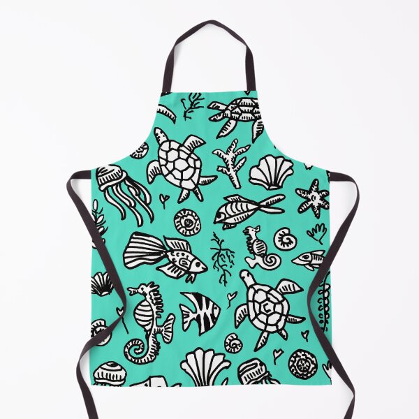 Item preview, Creatures of the Sea- Doodled print designed and sold by CrackPotByCPS.