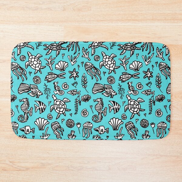 Item preview, Creatures of the Sea- Doodled print designed and sold by CrackPotByCPS.