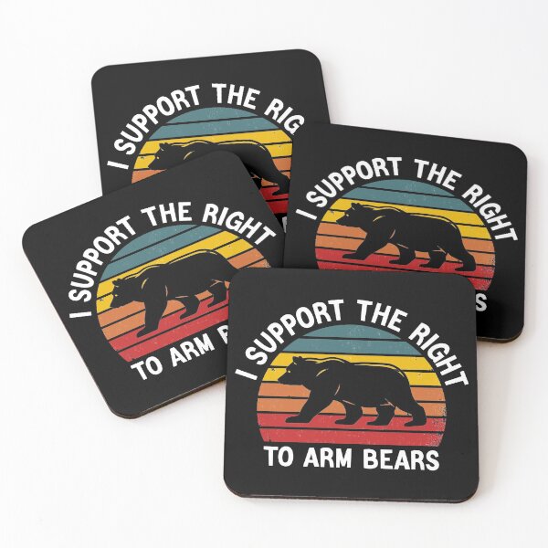 Item preview, I Support the Right to Arm Bears designed and sold by SnapYourStyle.