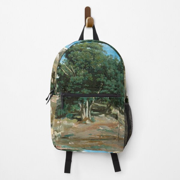 Item preview, Impressionist Art Fontainebleau: Oak Trees at Bas-Bréau (1832 or 1833) by Camille Pissarro designed and sold by Designedbysm.