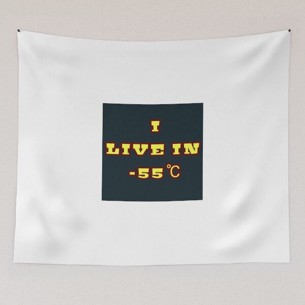 Item preview, I LIVE IN -55 degree centigrade designed and sold by AWADHESH  CHAURASIA.