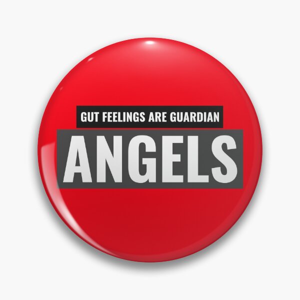 Item preview, GUT FEELINGS ARE GUARDIAN  ANGELS Quotes designed and sold by Studio TANFF.