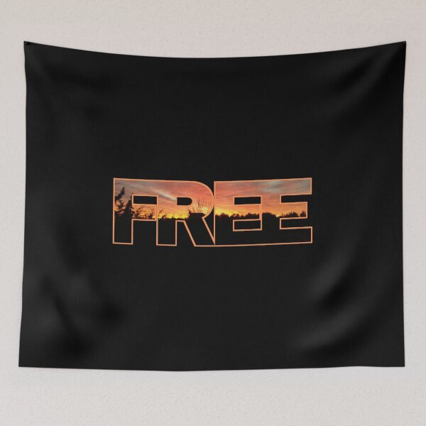 Item preview, "FREE" with sunset designed and sold by OrangePyramid.