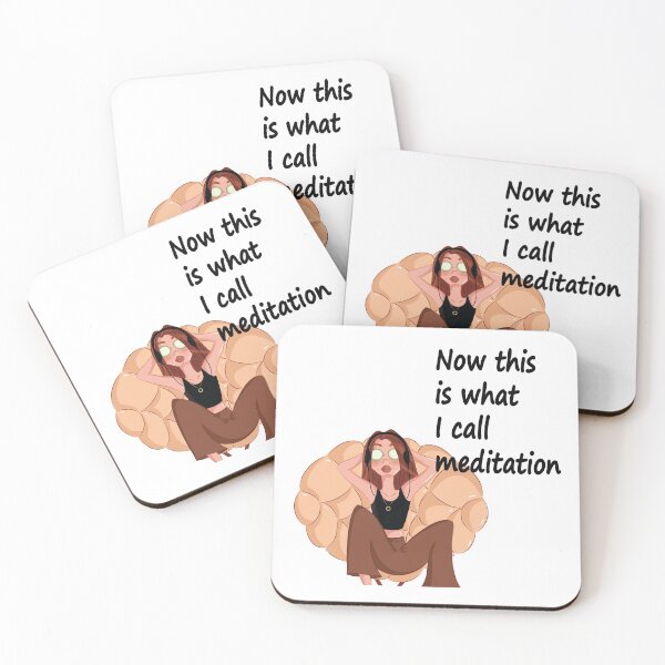 Item preview, Now this is what I call meditation designed and sold by smokin-prints.