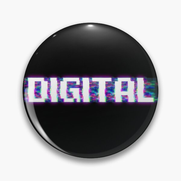 Item preview, Modern Glitch Styled Digital Word designed and sold by Asaha17.