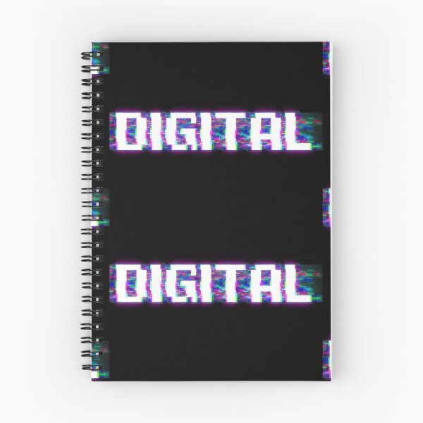 Item preview, Modern Glitch Styled Digital Word designed and sold by Asaha17.
