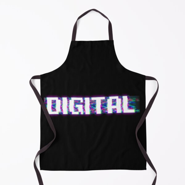Item preview, Modern Glitch Styled Digital Word designed and sold by Asaha17.