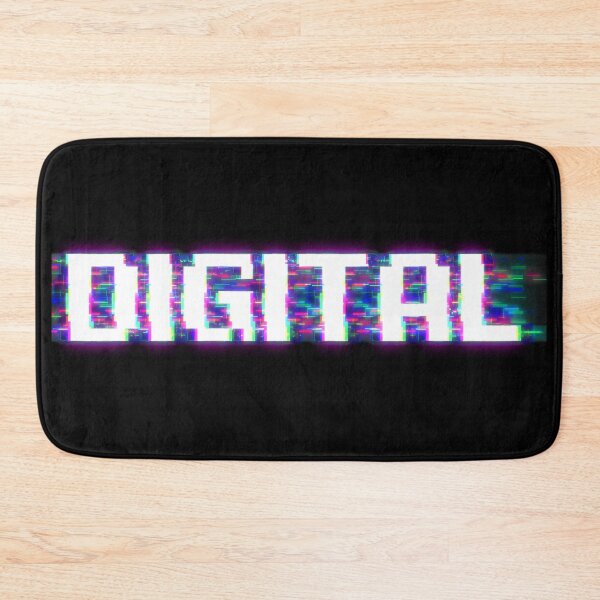 Item preview, Modern Glitch Styled Digital Word designed and sold by Asaha17.