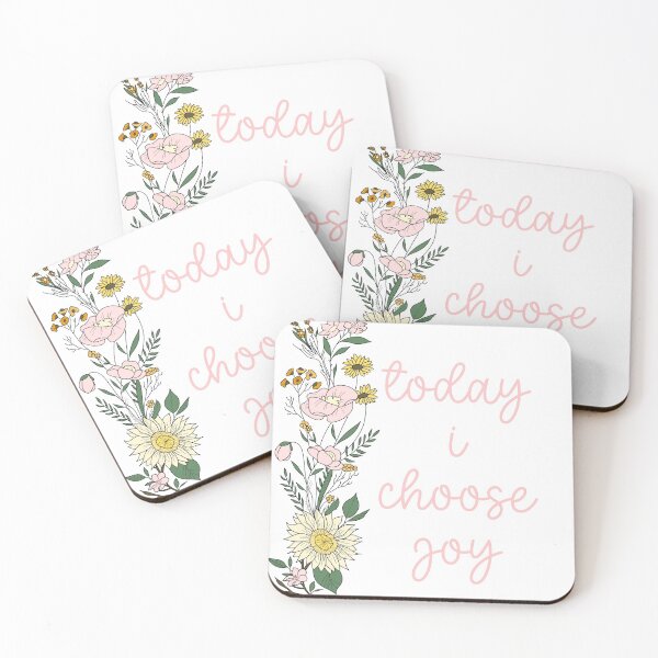 Item preview, Today I choose joy designed and sold by Handdrawnbyzoe.