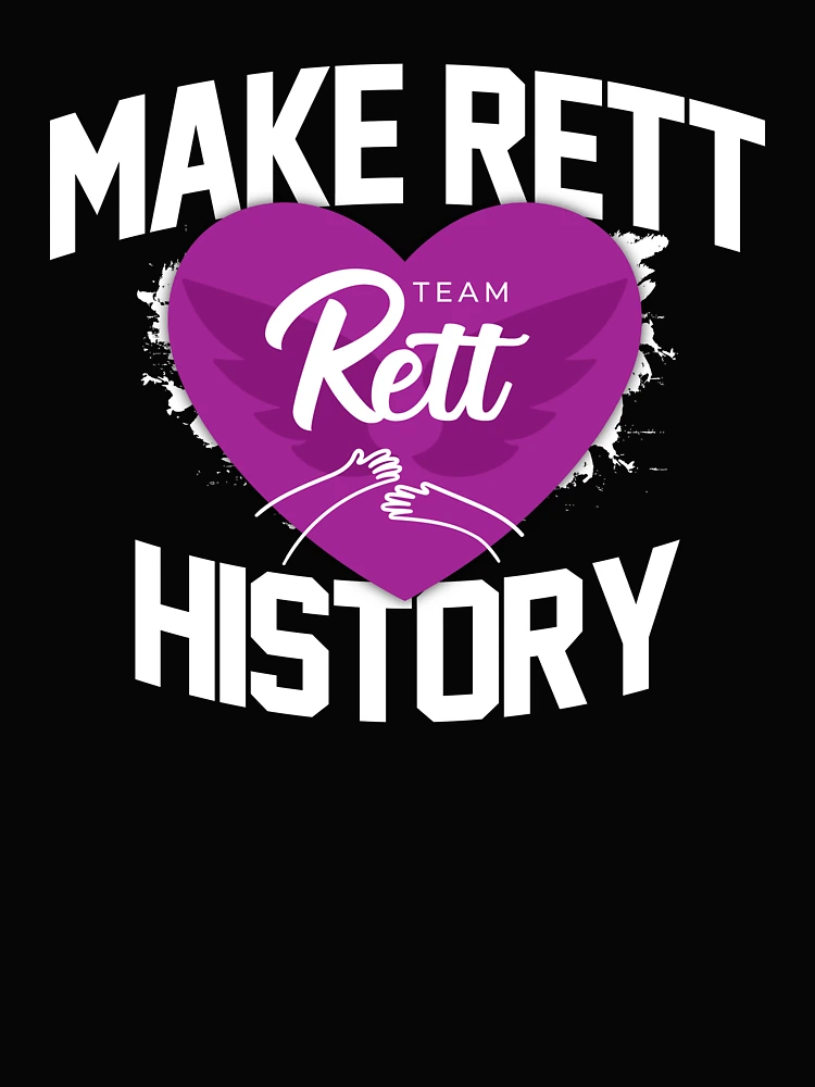 Thumbnail 4 of 4, Boxy T-Shirt, Make Rett History - Support Team Rett designed and sold by RSAngels.