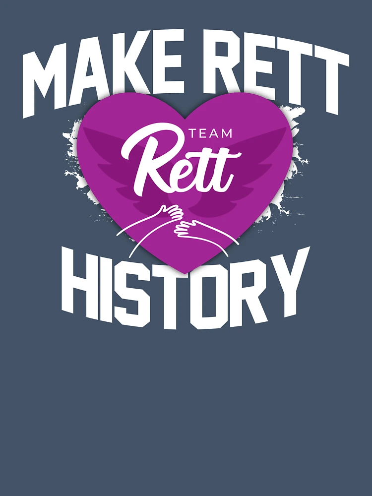 Thumbnail 7 of 7, Oversized T-Shirt, Make Rett History - Support Team Rett designed and sold by RSAngels.