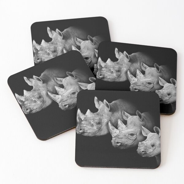 Item preview, Rhino Family Portrait designed and sold by Conservation Art Emporium.