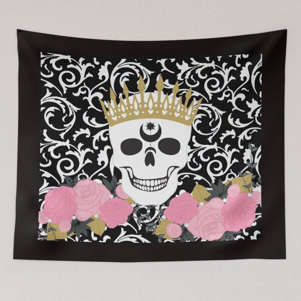 Item preview, Skull Roses designed and sold by CurlyFayeDesign.