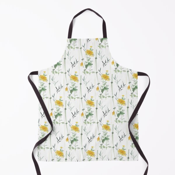 Item preview, Bamboo with yellow flower designed and sold by ZionFashion.